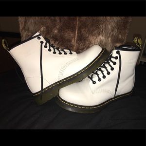 The Original Dr. Martens in White